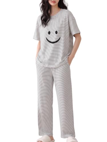 Image of Louis Luxe Women Cotton Blend Pajama Set