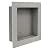 Houseables Shower Niche, Insert Storage Shelf, 12 x 12 Inch, Grey, XPS Foam, Leak-Proof, Waterproof, Recessed Preformed Caddy, Tile Prefab Shelves for Bathroom, Prefabricated Deep Wall Toiletry