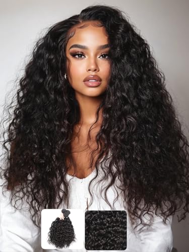 KLAIYI Water Wave Human Hair Bundles