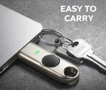 BioPass K50 Pro USB Security Key - Autenticador de dos factores - USB-A con FIDO U2F + FIDO2 - Biometric Fingerprinting - Help Prevent Account Takeovers with Multi-Factor Authentication