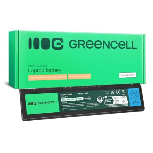 Green Cell Baterii 34GKR 3RNFD PFXCR 909H5 F38HT WVG8T 0909H5 0WVG8T 451-BBFS för Dell Latitude E7440 E7450 (4500mAh 7.4V)
