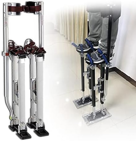 Adjustable Drywall Stilts for Pruning & Stage Performance - Heavy-Duty Architectural Lifting Props for High Shrubs & Elevated Work, Perfect for Contractors & Gardeners