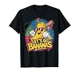 Photo Gallery funny banana let s go bananas baseball maglietta Photo Gallery funny banana let s go bananas baseball maglietta