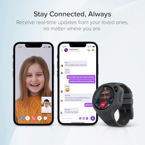 Image of MyFirst Fone R1c 4G LTE Smart Watch for Kids, an economical Solution for Staying Connected I Effortless Communication I Instant Safety I Distraction-Free Learning I Secure Communication