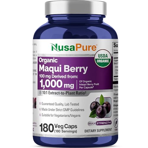 NusaPure Organic Maqui Berry Extract