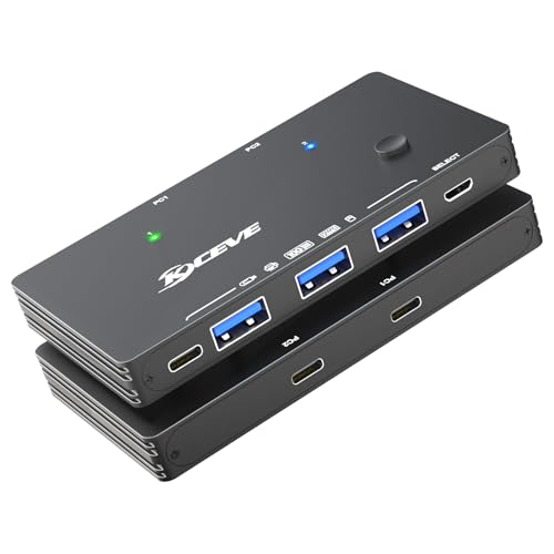 Liaison USB 3.2 instable ? Commutateur KCEVE 10 Gbit/s pour deux PC sans déconnexion