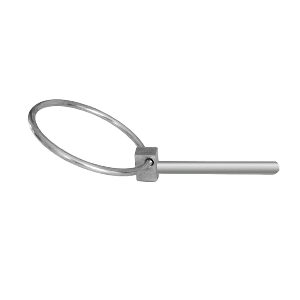 B Baosity 2X Goupilles à Clip Goupille avec Anneau Rond 4mm en Acier Inoxydable 316