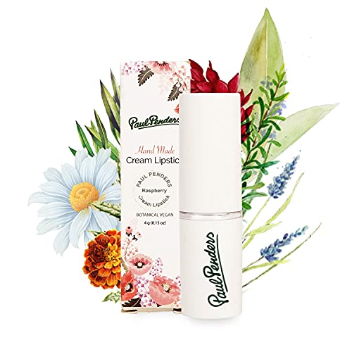 Image of Paul Penders Hand Made Vegan Cream Lipstick 4g (Raspberry)