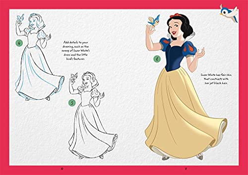 Disney: How to Draw Princesses: With step-by-steps for 12 Princesses and their friends!