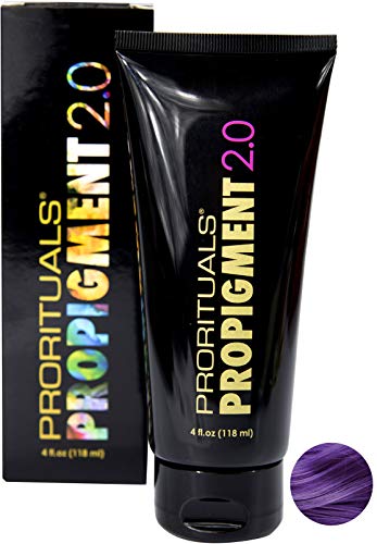 Prorituals ProPigment 2.0 Bright & Bold Direct Dye - Professional Hair Color Cream - Long-Lasting, Vibrant Color - Imparts a Rich Shine Leaving Your Hair Feeling Soft and Silky, Purple, 4oz