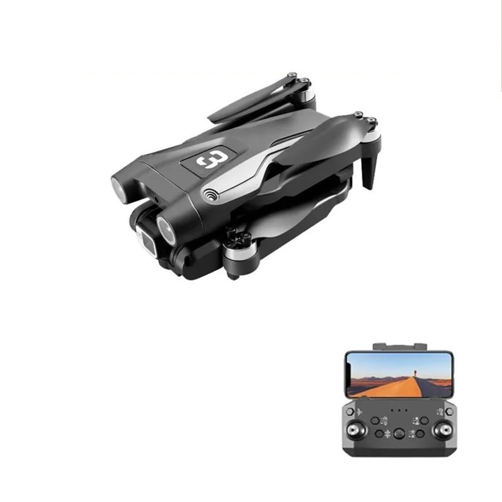 Nero,Dual Battery,Drone z908 PRO Max 4k HD Professionale con Doppia Telecamera, Motore brushless, 5g WiFi FPV, Elicottero rc quadricottero