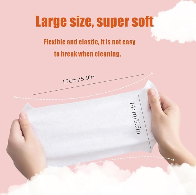 Miniatura 9 de Paquete de 12 toallitas de agua en total, mini toallitas de limpieza de viaje increíblemente compactas, toallitas húmedas respetuosas con la piel,