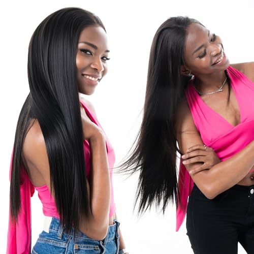 13x6 Full Frontal SKINLIKE Lace Wig Pre-Plucked 0.10mm Ultra-thin Invisible HD Lace Front Wigs Human Hair 180% Density Straight Extremely-thin Lace Front Wig Human Hair Wigs For Women 20 Inch