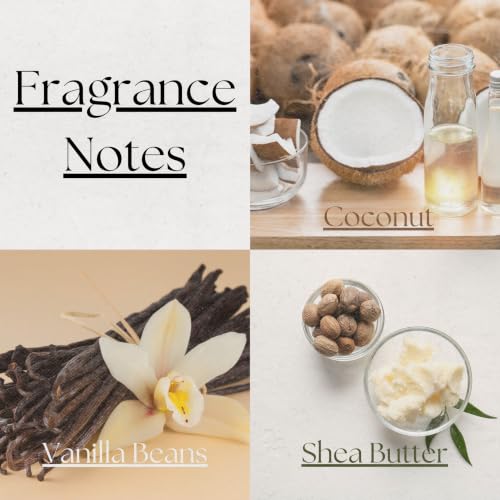 PEANÄK Reed Diffuser Set - Coconut Vanilla 6.7 fl oz | Scented Oil Diffuser with 8 Sticks for Bathroom Shelf Decor & Home Fragrance - Image 3