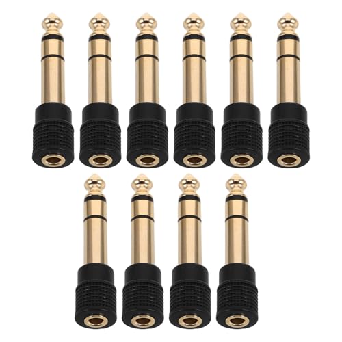 POPETPOP �}�C�N�R���o�[�^�[ 35mm���X-635mm�I�X�I�[�f�B�I�A�_�v�^�[ �X�e���I�v���O10�Z�b�g �M�^�[�A���v �w�b�h�z���R�l�N�^�ڑ��p�ϊ�