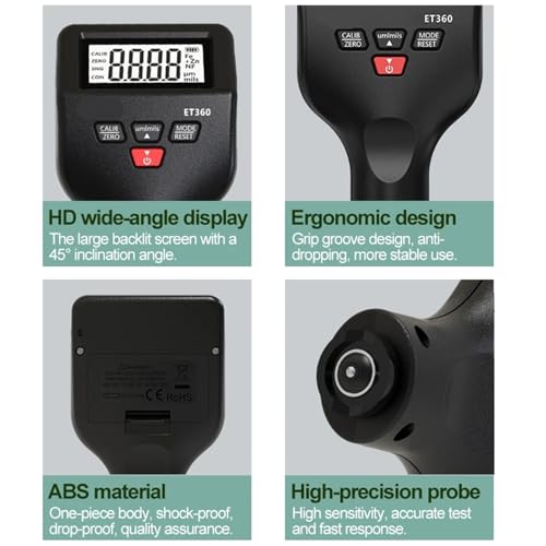 Grosímetro Magnético ET360 Medidor Mini para Autos miniatura 3