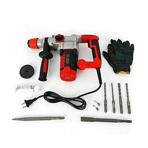 Schlagbohrmaschine, 2200W Bohrhammer Schlagbohrhammer mit zweiten Handgriff zum Schlagbohren, Bohren und Schrauben – Bild 8