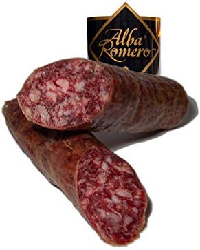Salchichón Cular Ibérico ALBA ROMERO | Embutido curado y envasado...