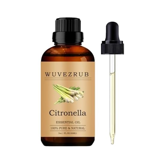 Wuvezrub Citronella Essential Oil for Diffuser, Aromatherapy & DIY-30ml