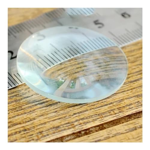 Lente biconvexa óptica de 40mm para experimentos de física y telescopio