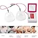 wgzixezn Massage Electric Breast Electric Chest Massager, Anti-Sagging Firming Breast Blood Circulation, USB Bust Lift Enhancer Massager Machine Home Breast Care Device (D-Cup)