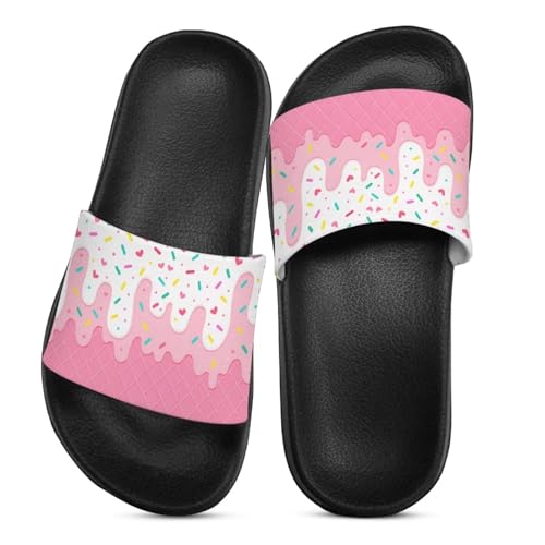 Image of Slides for Boys Girls Quick Drying Kids Slides Sandals Non-Slip