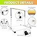 JC-ATHLETICS Gymnastic Kip Bar,Kids Girls Junior Ages 3-15,3' to 4.8' Adjustable Height,Home Gym Equipment,Home Training,1-4 Levels,260lbs Weight Capacity