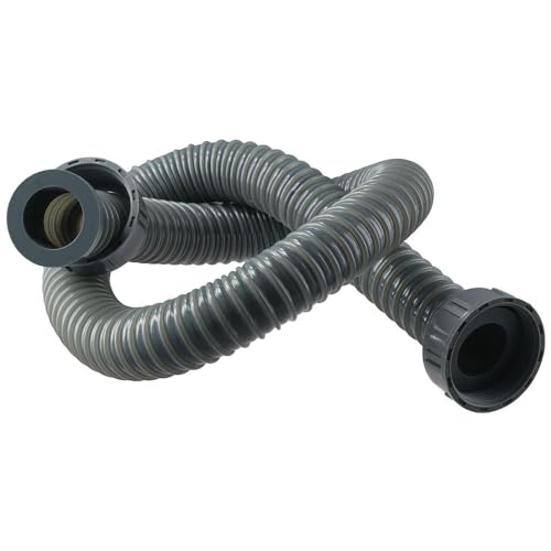 Manguera de extensión flexible para desagüe de fregadero 1m