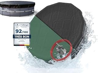 Planenfux bâche hivernage ronde 420 cm pour piscine hors sol