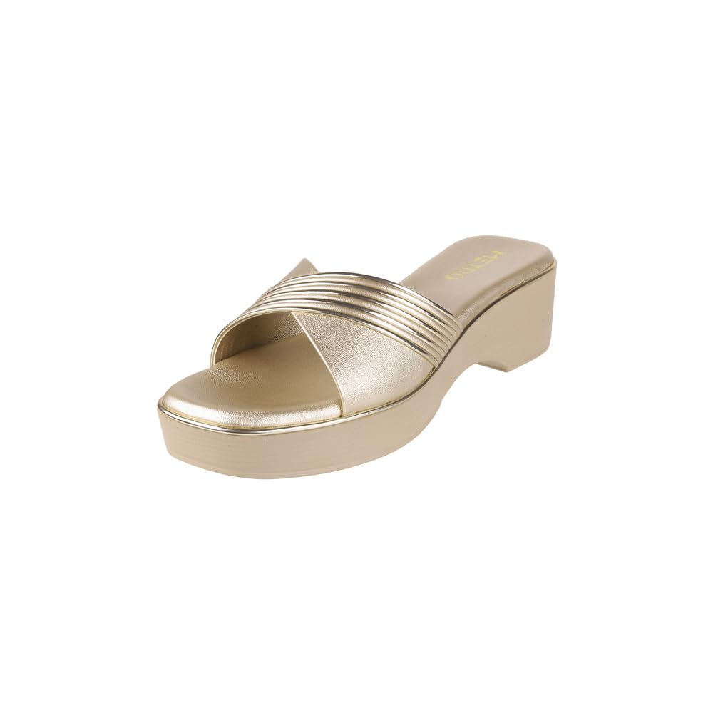 metro Women Wedge Heel Comfort Fashion Slip-on Sandal-picture-22