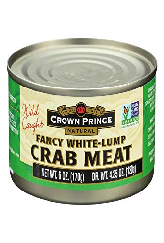 Crown Prince, Fancy White Lump Crab Meat, 6 oz