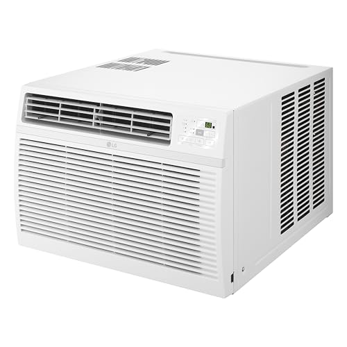 LG 14000 BTU Window Air Conditioners [2023 New] Remote Control WiFi Enabled App Ultra-Quiet Washable Filter Cools 800Sq.Ft for Large Room AC Unit air conditioner Easy Install White LW1521ERSM1