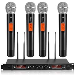 4 handheld mics