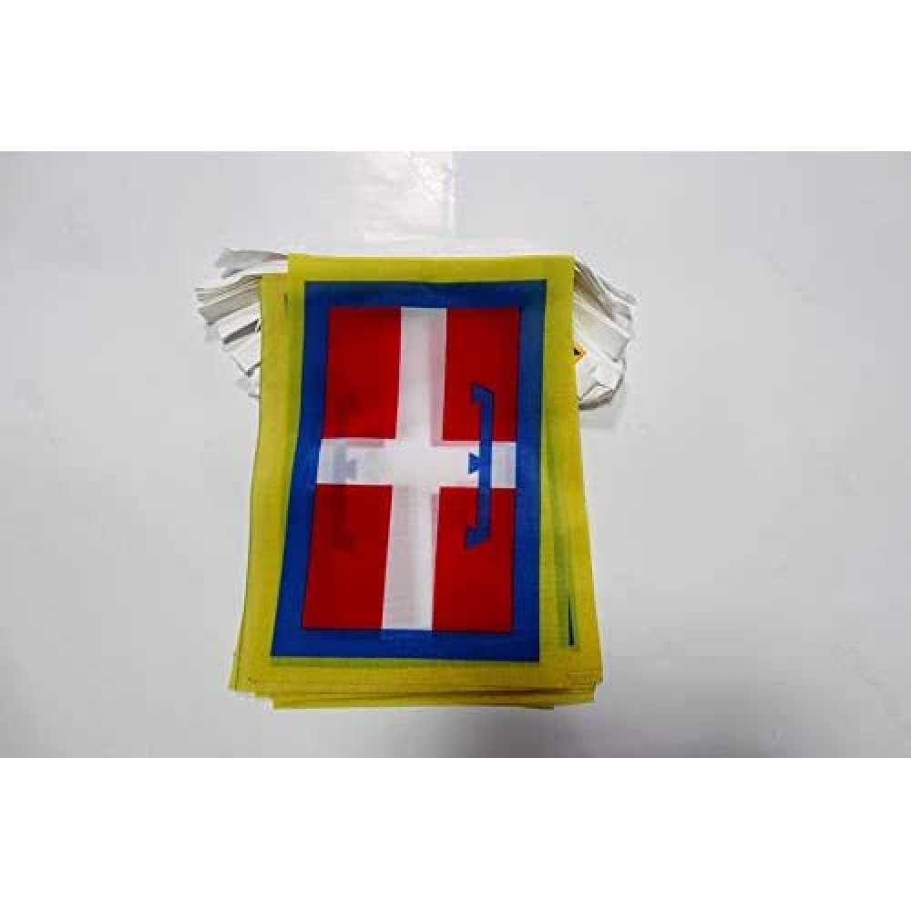 AZ FLAG Piedmont Bunting 20 ft 20 flags Light Polyester