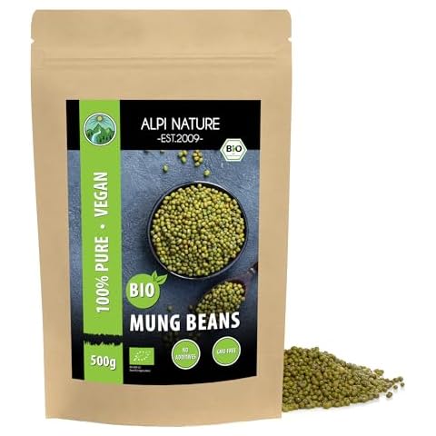 Organic Mung Beans 500g by Alpi Nature Cover