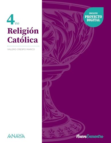Portada de Religión Católica 4º ESO
