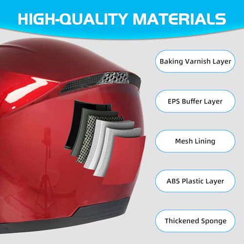 SanQing Open Face 3/4 Half Helmet