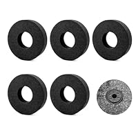 Schaumstoffdichtung für Springbrunnen Quellstein Brunnen LED Ring - 5 PCS 39mm Flexible Schaumstoff Dichtung für Brunnen Springbrunnenpumpe LED Ring, Quellstein Beleuchtung Springbrunnen Dichtungsring