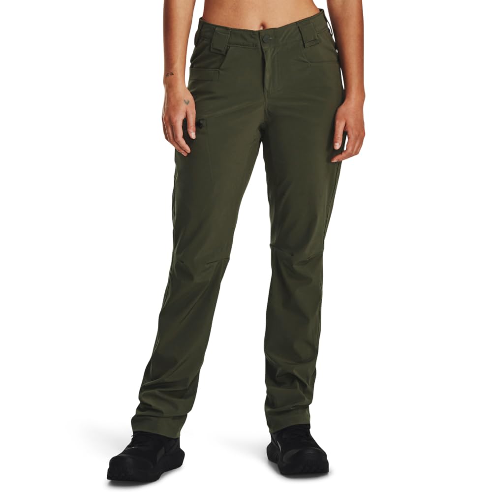 Under Armour Womens Defender Pants, (390) Marine OD Green / / Marine OD Green, 6
