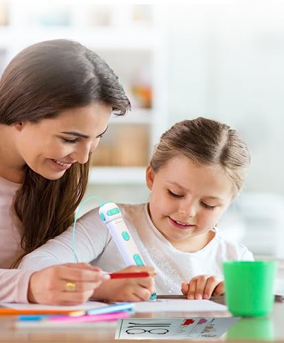 3D Pen Stencils, 3D Drawing Paper Templates, Colorful 40 Pattern, With A Reusable Transparent Pvc Drawing Board, 3D Art Pen Accessories Set For Kids Ages 8-10 And Adults Starter For 3D Printing Pen #TOP3