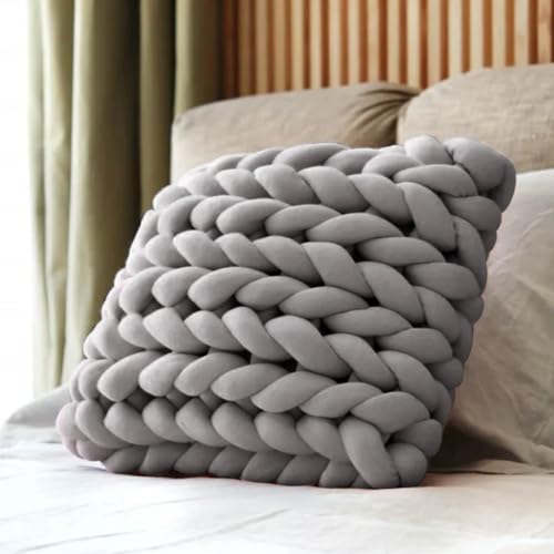 RANJIMA Dicke Handstrickwolle, Chunky Garn, 500g, 25M Länge für Sofa Decke und Kunsthandwerk – Bild 3