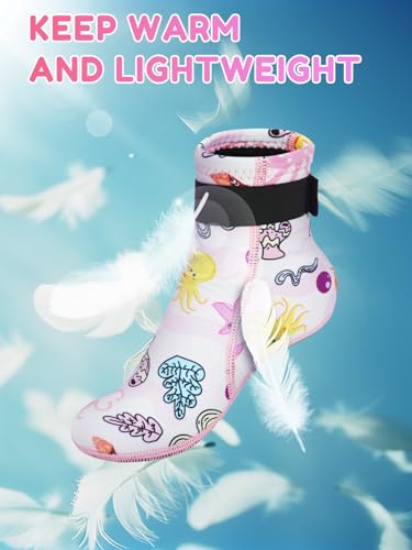 Summshall Kids Neoprene Socks 3mm Water Socks Keep Warm Sand Socks Anti-slip Wetsuit Socks Water Sport Swimming Surfing - Image 2