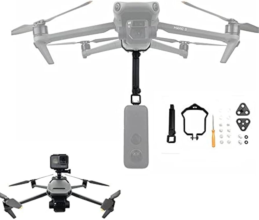 Amazon | Fenmic DJI Mavic 3 対応 カメラ固定ブラケット/GoPro/OSMO Amazon | Fenmic DJI Mavic 3 対応 カメラ固定ブラケット/GoPro/OSMO