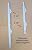 5pc - Shutter Clearview Joiner White (3 1/2" Long)