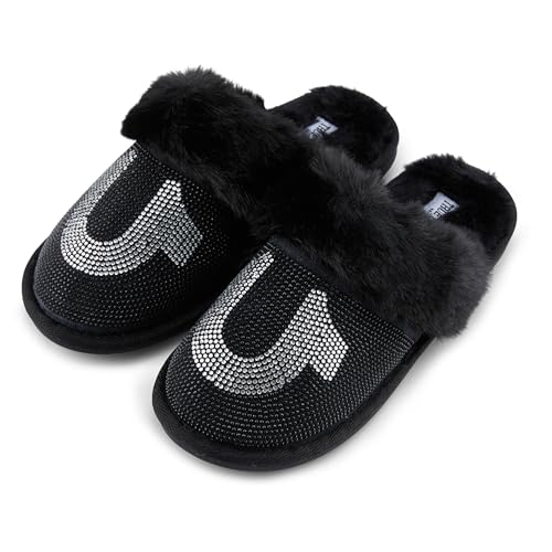 True Religion Slippers for Women Gifts for Women Cozy House Slippers for Woman