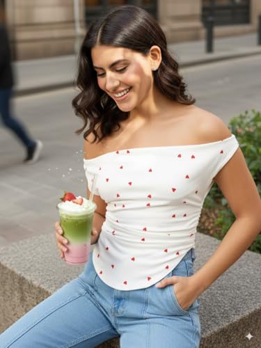 Image of Uptownie Women Top | Stretchable Cowl Neck Ruched Design | Sleeveless & Knitted Fabric for Casual Soft & Comfortable