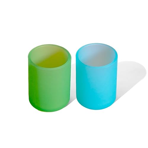 Miniatura 6 de Avanchy Vaso de bebé con pajilla, vasos de entrenamiento para bebés y niños pequeños, destete LED para bebés de 5 onzas, 6+ meses, silicona, verde