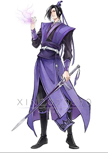 Amazon.co.jp: 魔道祖師 陳情令 江澄 コスプレ衣装/(ウィッグ 靴別売り