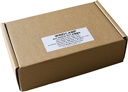 Windcamp Heatsink Shield Kits+Cover Case For Elecraft Kx3 Transceiver Ham Black (Black) #TOP7