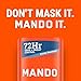 Mando Antiperspirant Deodorant Sweat and Odor Control for Men – Extra Strength Smooth Solid Stick – 72 Hour Performance – Baking Soda Free, Skin Safe – 2.6 oz – Pro Sport – Pack of 2